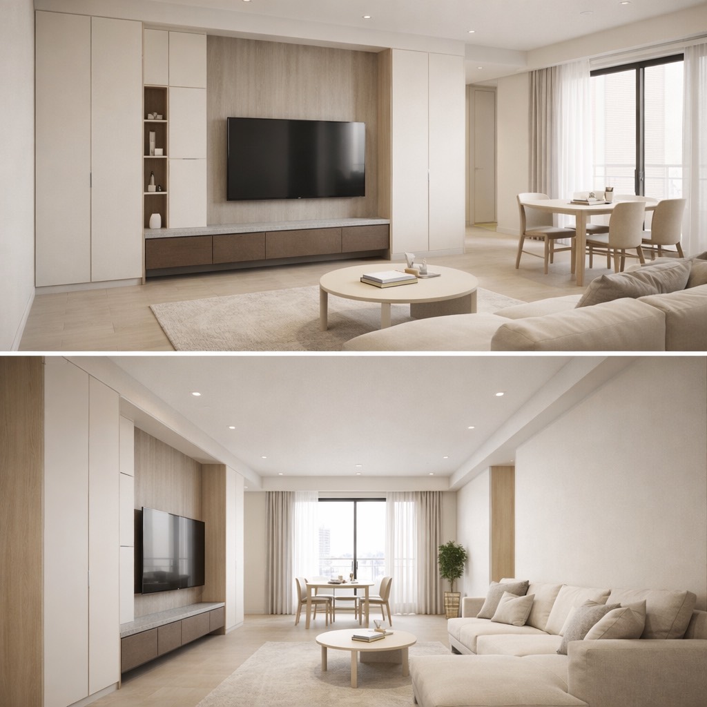 高雄自然簡約風全室設計案例 日光緩居 Slow Daylight Living - 格爾空間設計